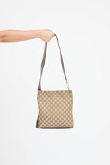 Gucci GG Canvas Two Way Shoulder Bag