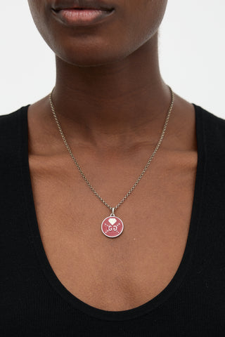 Gucci Ghost GG Necklace