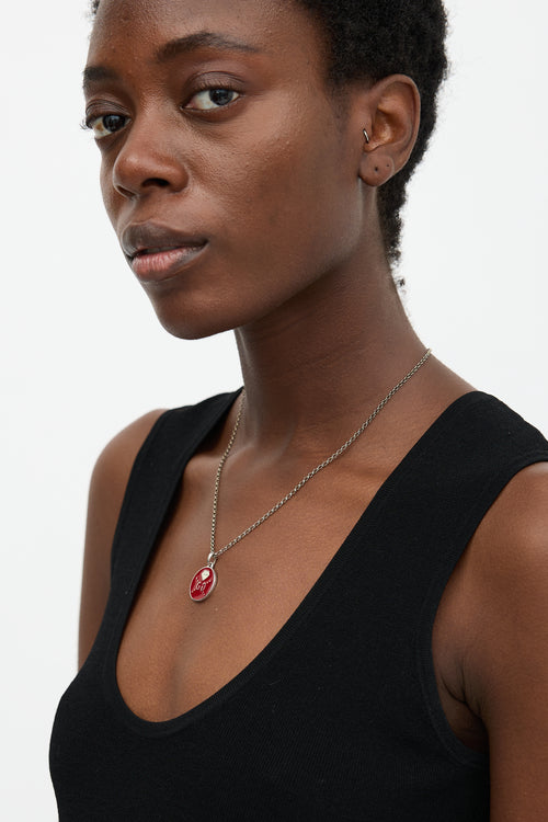 Gucci Ghost GG Necklace