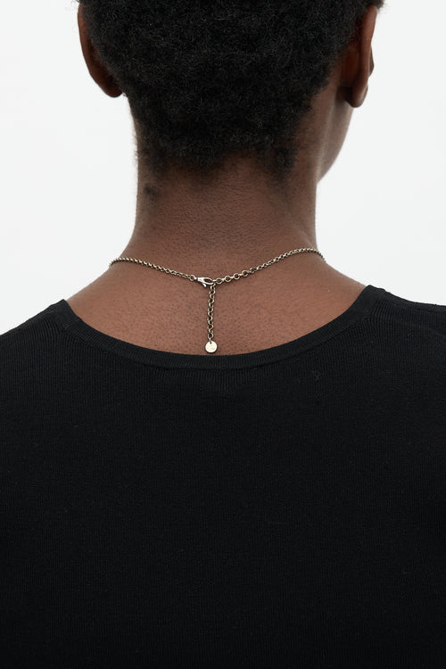 Gucci Ghost GG Necklace