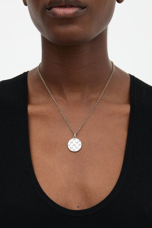 Gucci Ghost GG Necklace