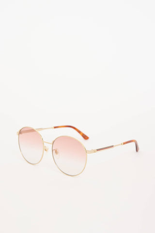 GG0206SK Round Sunglasses
