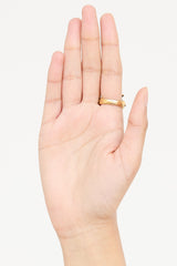 Gucci Gold Tone Metal Ring