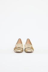 Gucci Marmont Leather Fringe Pump