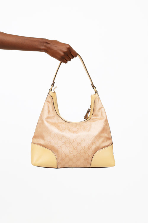 Gucci Beige & Pink Lovely Shoulder Bag