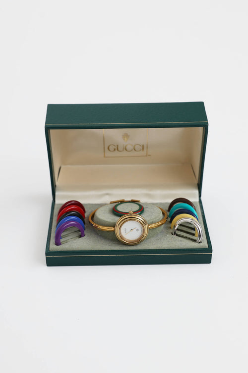 Gucci 1100 Series Bezel Watch