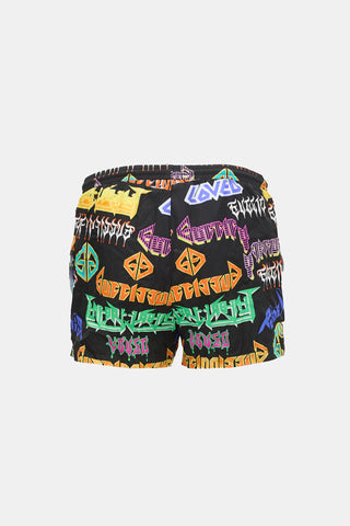 Gucci Graphic Logo Swim Shorts