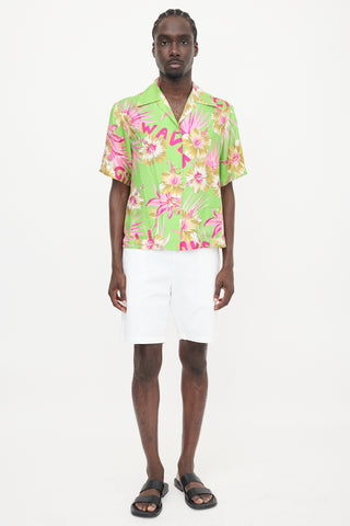Gucci 2022 Silk Floral Shirt