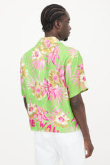 Gucci 2022 Silk Floral Shirt
