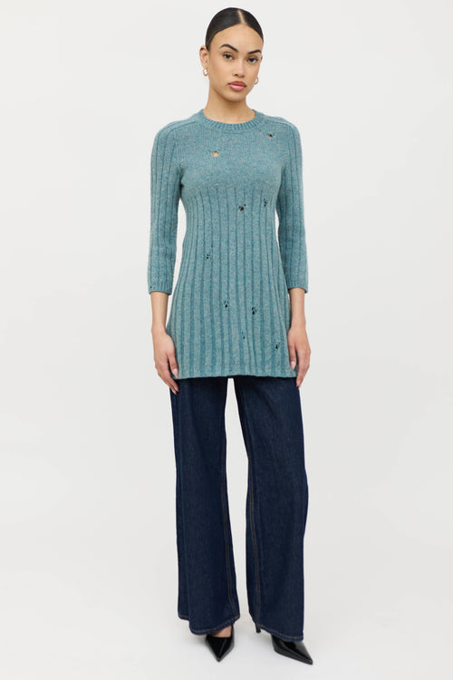 Gucci // Distressed Sweater Dress – VSP Consignment
