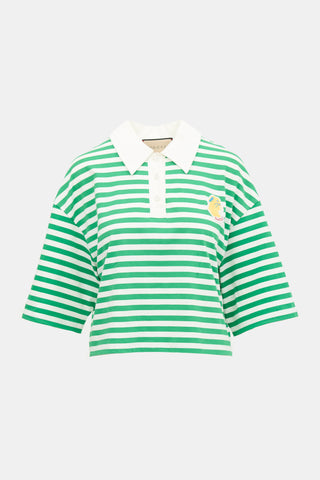 Gucci Stripe Logo Polo