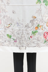 Gucci2021 Silk Wondergarden Scarf