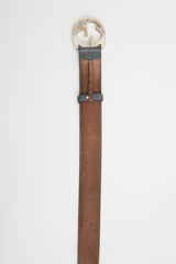 Gucci Interlocking GG Guccissima Belt