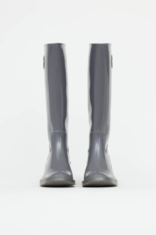 Gucci Heeled Rain Boot