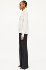 Gucci Silk Ruffle  Blouse