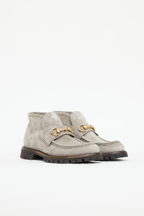 Gucci Suede Sylke Boot