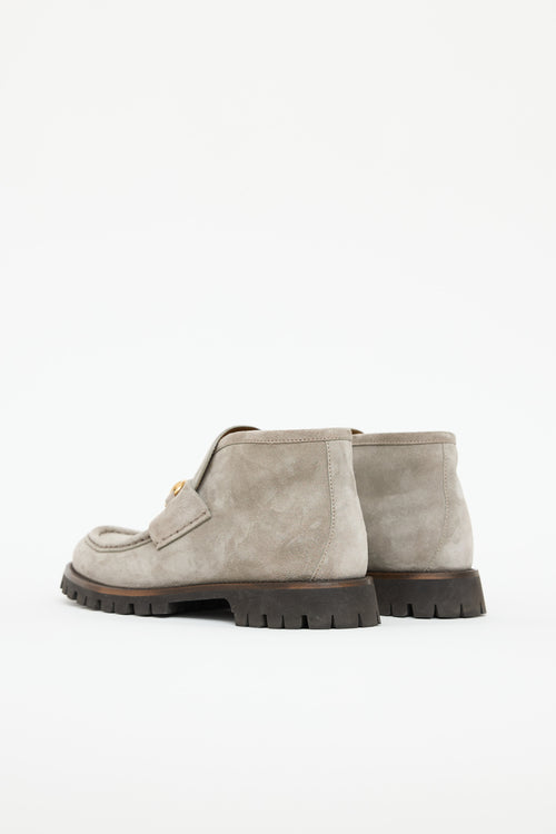 Gucci Suede Sylke Boot
