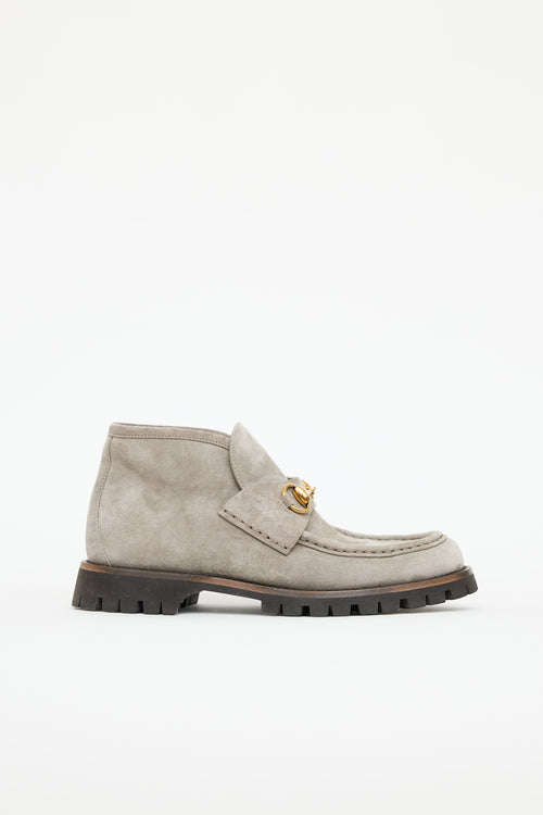 Gucci Suede Sylke Boot