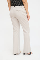 Gucci Grey Wool Pleated Trouser