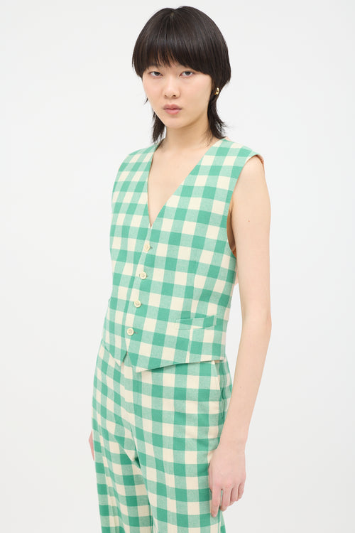 Gucci HA HA HA Wool Check Set