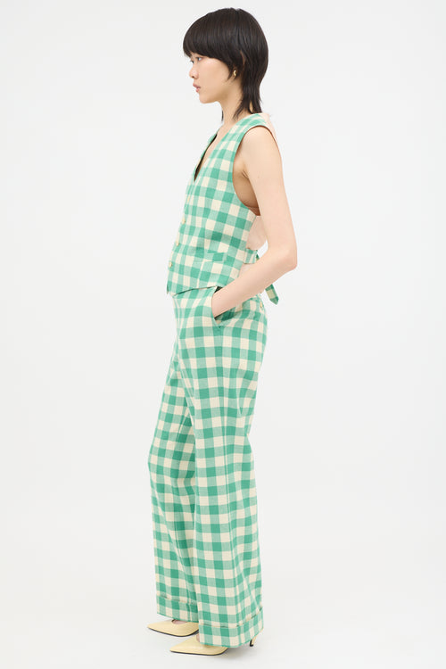 Gucci HA HA HA Wool Check Set