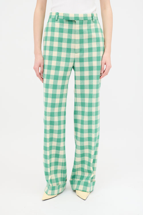 Gucci HA HA HA Wool Check Set