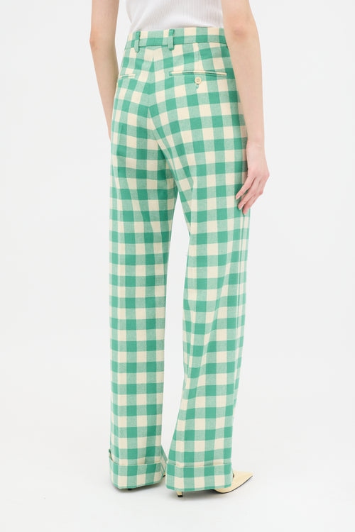 Gucci HA HA HA Wool Check Set