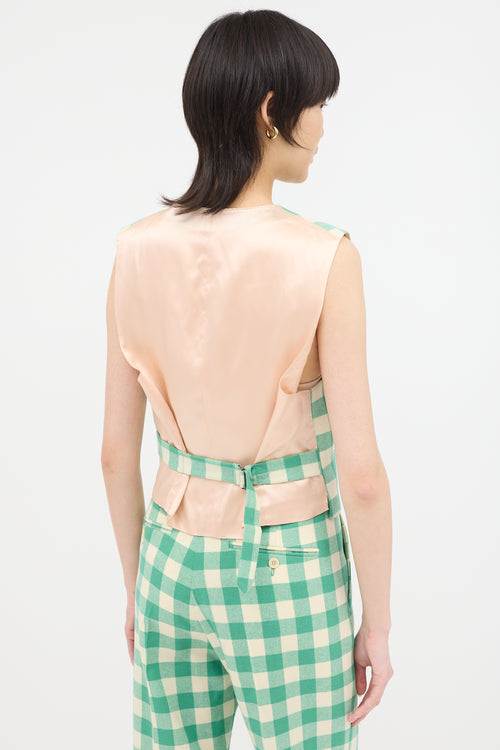 Gucci HA HA HA Wool Check Set