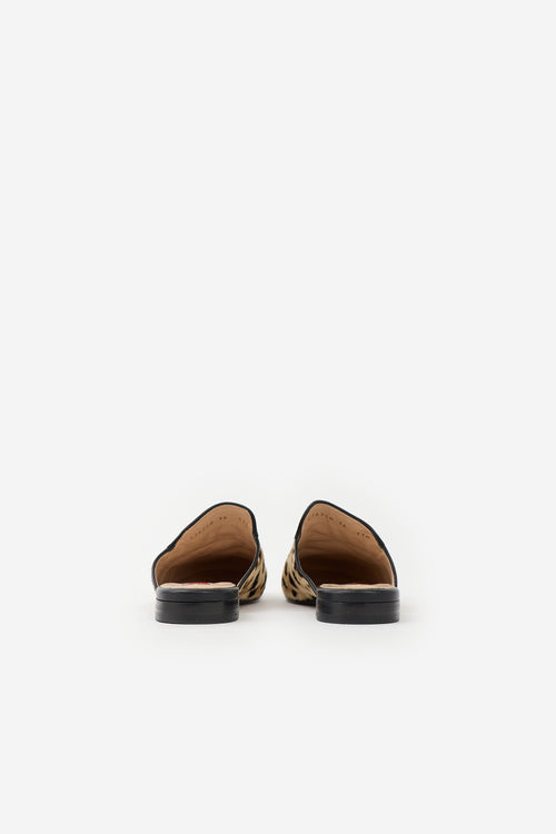 Gucci Hair Printed Princetown Mule