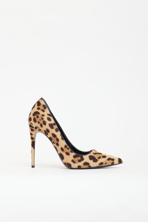 Gucci Hair Printed GG Pump