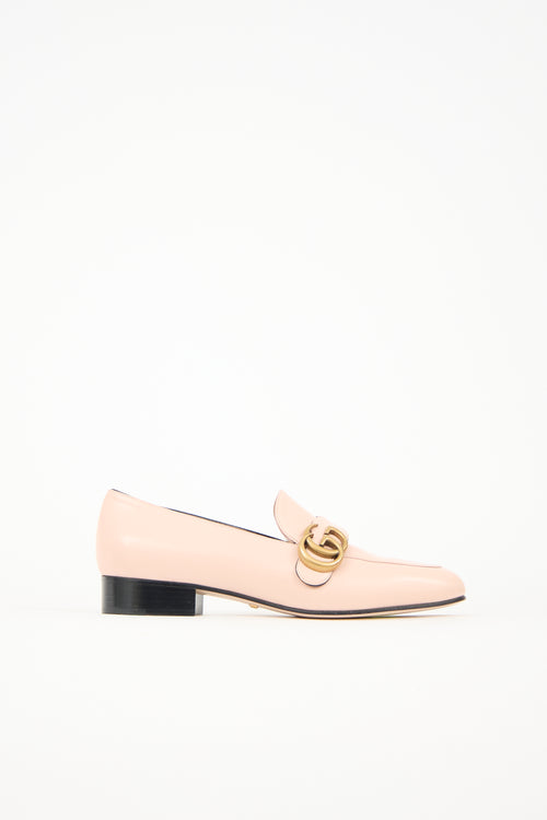 Gucci Leather GG Marmont Loafer