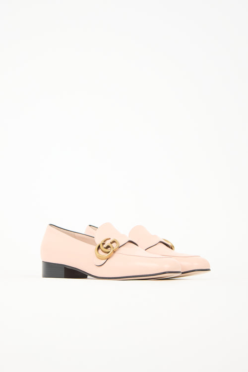 Gucci Leather GG Marmont Loafer