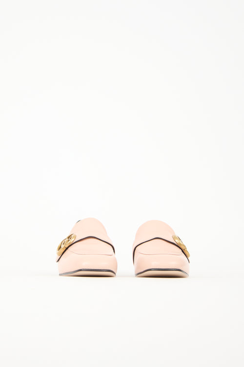 Gucci Leather GG Marmont Loafer