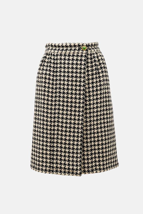 Gucci FW 2019 Wool Wrap Skirt