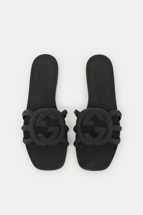 Gucci Interlocking G Slide Sandal