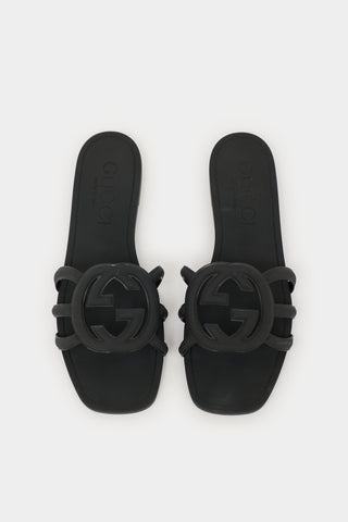 Gucci Interlocking G Slide Sandal