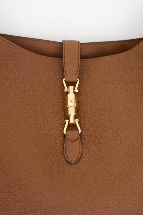 Gucci Leather Large Jackie 1961 Bag
