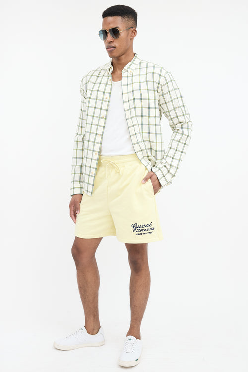 Gucci Jersey Logo Shorts