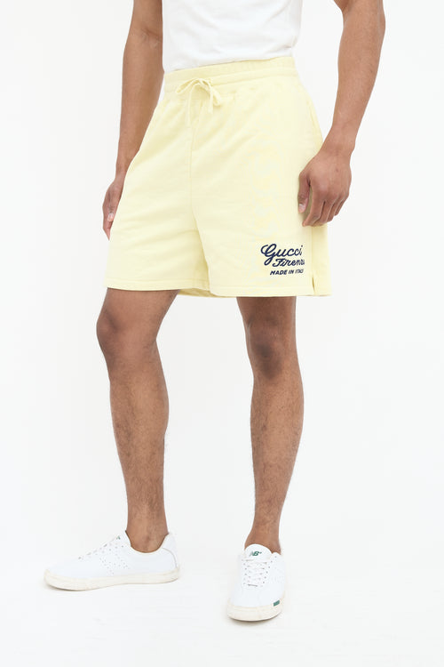 Gucci Jersey Logo Shorts