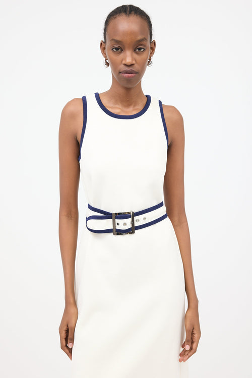 Gucci Knit Belted Midi Dress