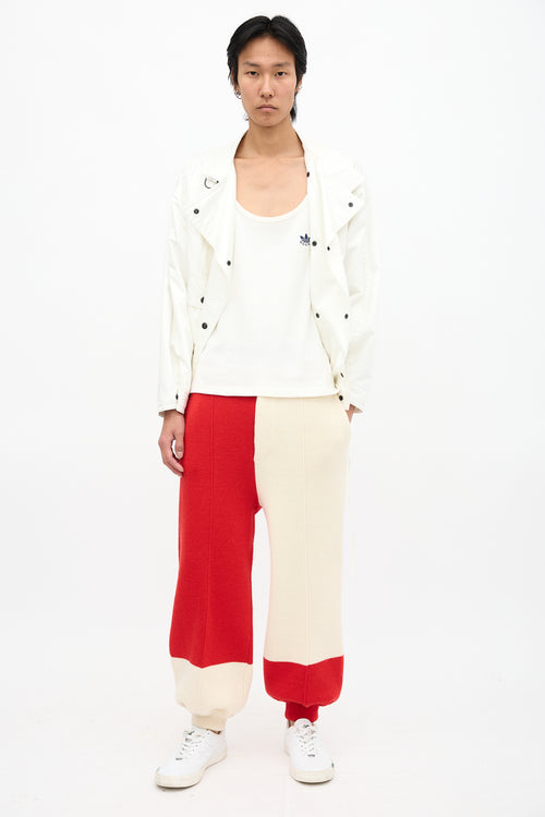 Gucci Knit Colour Block Trouser