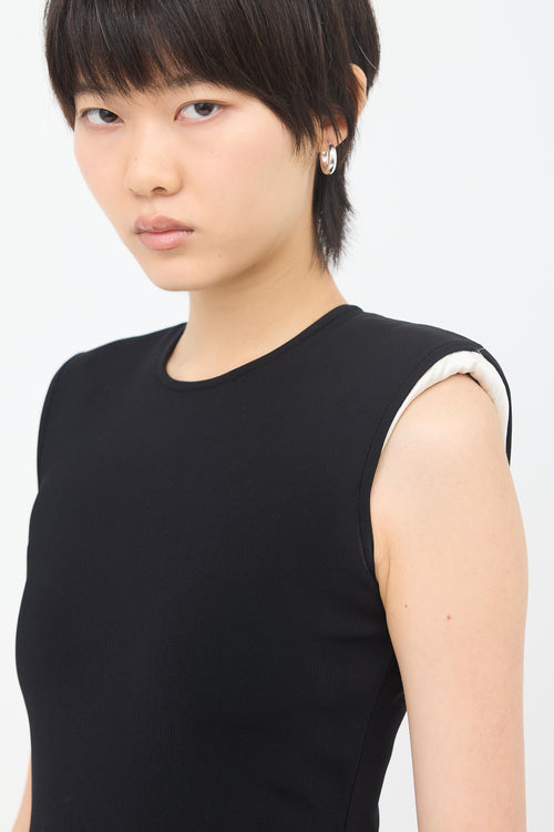 Gucci Knit Padded Shoulder Dress