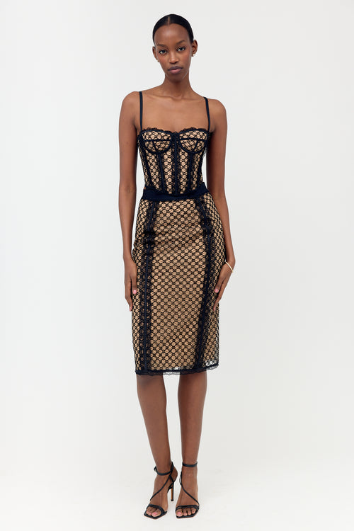 Gucci GG Monogram Lace Set