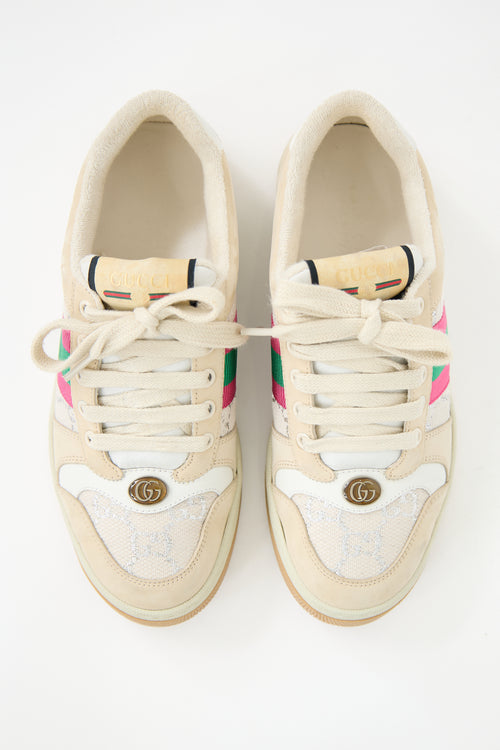 Gucci Lamé GG Screener Sneaker