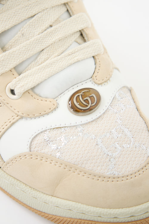 Gucci Lamé GG Screener Sneaker