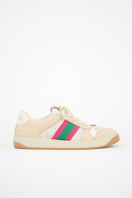 Gucci Lamé GG Screener Sneaker