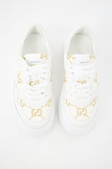 Gucci Lamé & Leather GG Sneaker