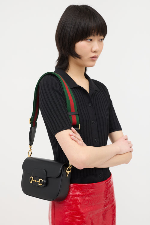 Gucci Leather 1955 Shoulder Bag