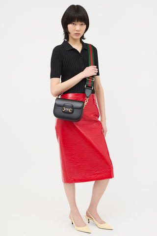Gucci Leather 1955 Shoulder Bag