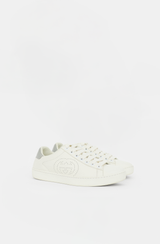 Gucci Leather Ace Perforated GG Sneaker